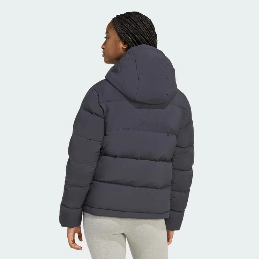 Women's Adidas Helionic Climawarm Hooded Down Jacket
