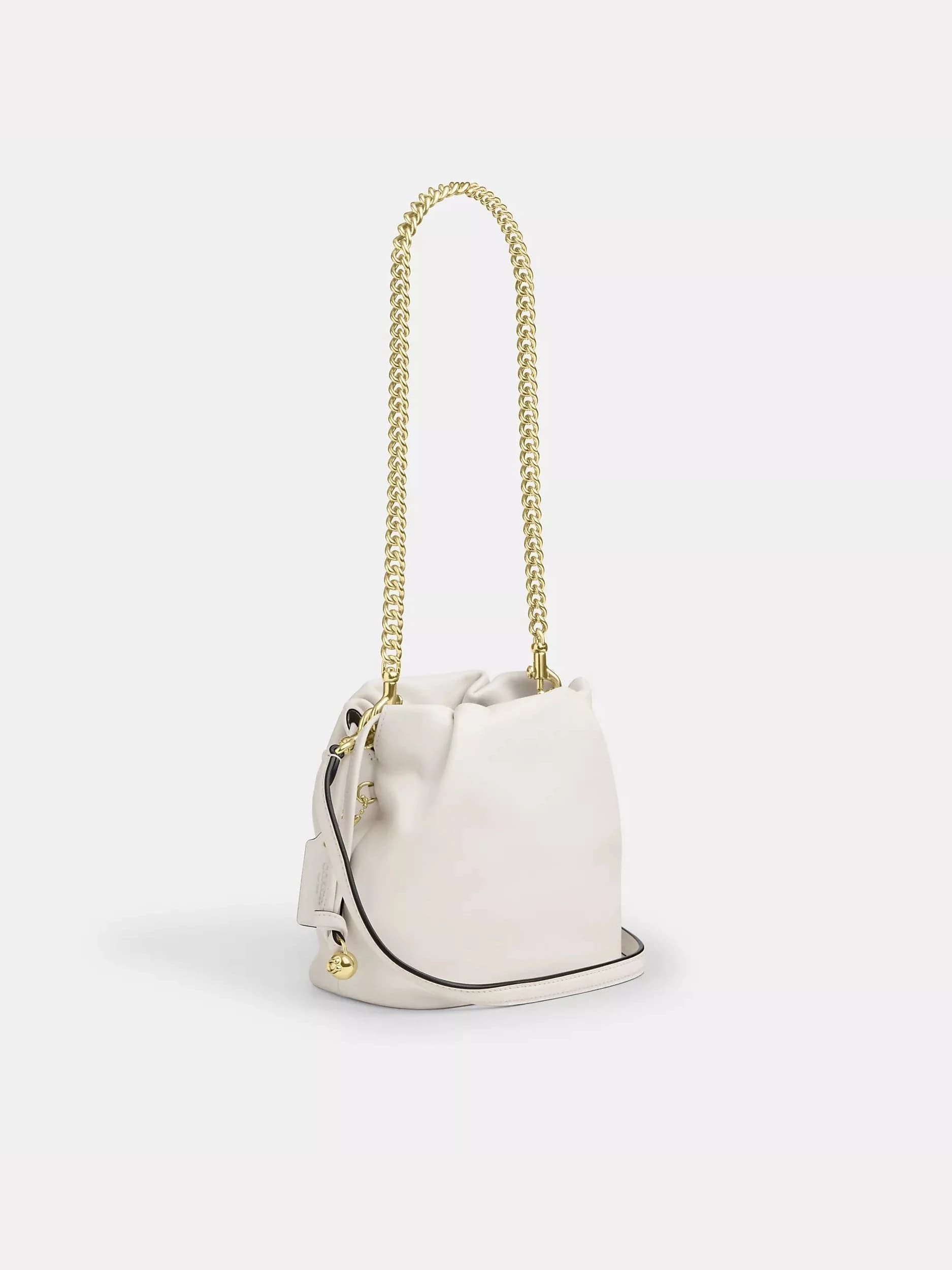 Coach Faye Mini Drawstring Bag With Ruching